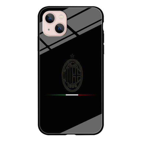 FB AC Milan iPhone 14 Case-Phone Case-Tempered Glass Case-Altracase