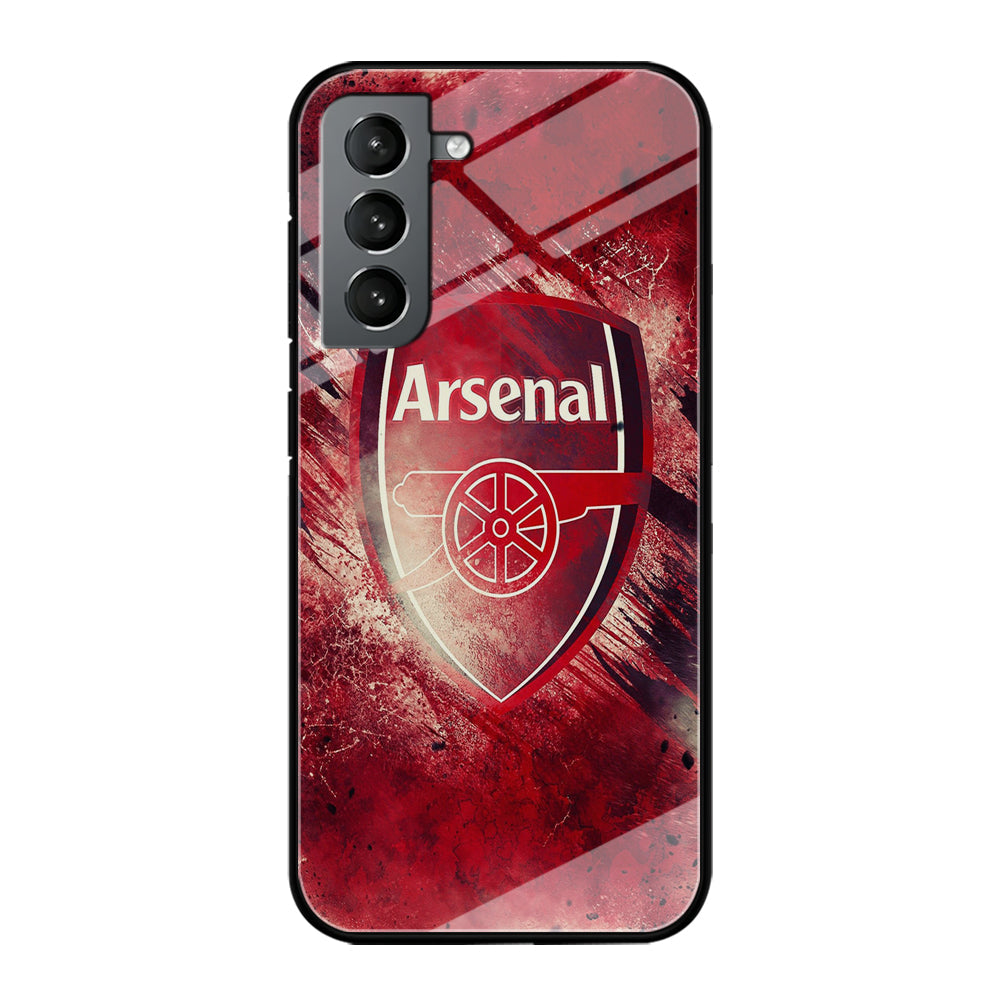 FB Arsenal Samsung Galaxy S22 Plus Case-Phone Case-Tempered Glass Case-Altracase