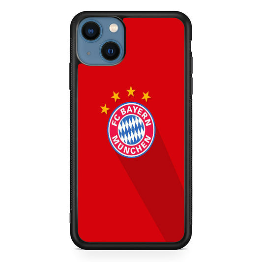 FB Bayern Munich 003 iPhone 14 Plus Case-Phone Case-Rubber Black (2D Case)-Altracase