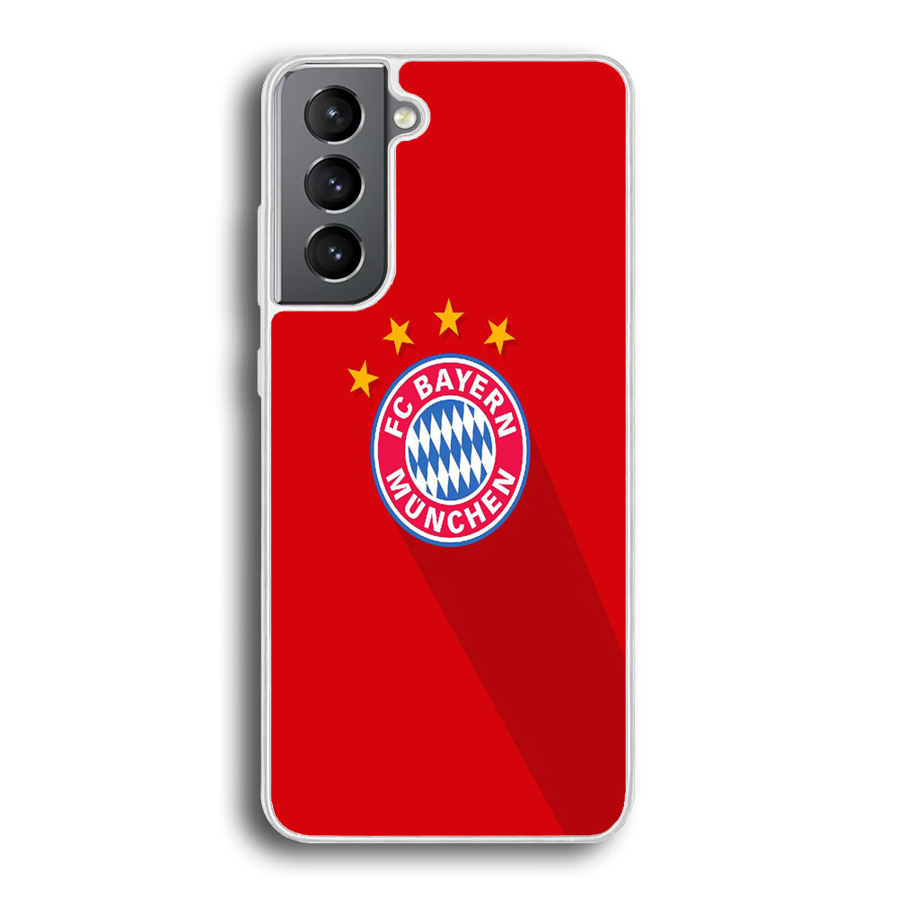 FB Bayern Munich 003 Samsung Galaxy S22 Plus Case-Phone Case-Rubber White (2D Case)-Altracase