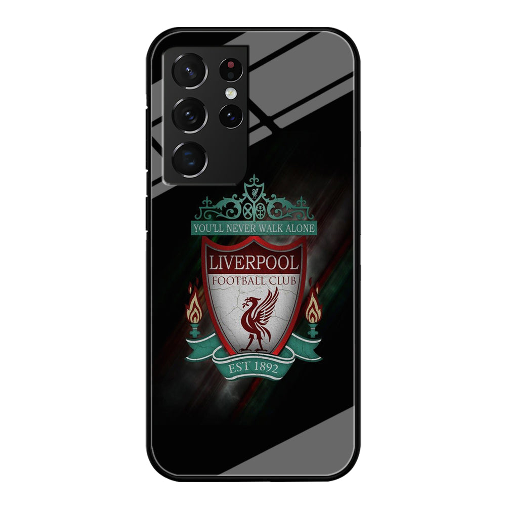 FB Liverpool Samsung Galaxy S21 Ultra Case-Phone Case-Tempered Glass Case-Altracase