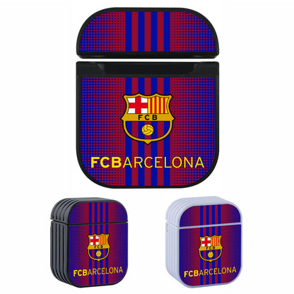FC Barcelona Logo Dot Stripe Apple AirPods Case-AirPod Case-Altracase
