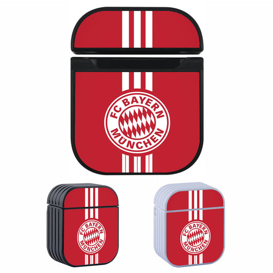 FC Bayern Munich Logo Red Apple AirPods Case-AirPod Case-Altracase