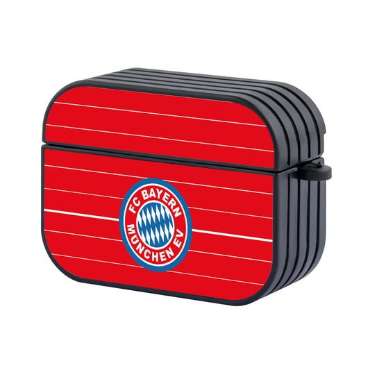 FC Bayern Munich Logo Stripe Apple AirPods Pro 3 Case-AirPods Pro 3 Case-Altracase
