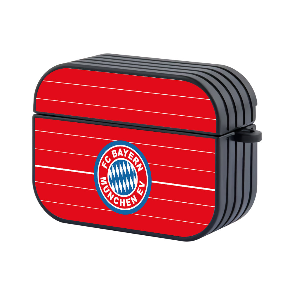 FC Bayern Munich Logo Stripe Apple Airpods Pro 2 Case-Airpods Pro 2 Case-Altracase