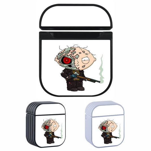 Family Guy Stewie Terminator Apple AirPods Case-AirPod Case-Altracase