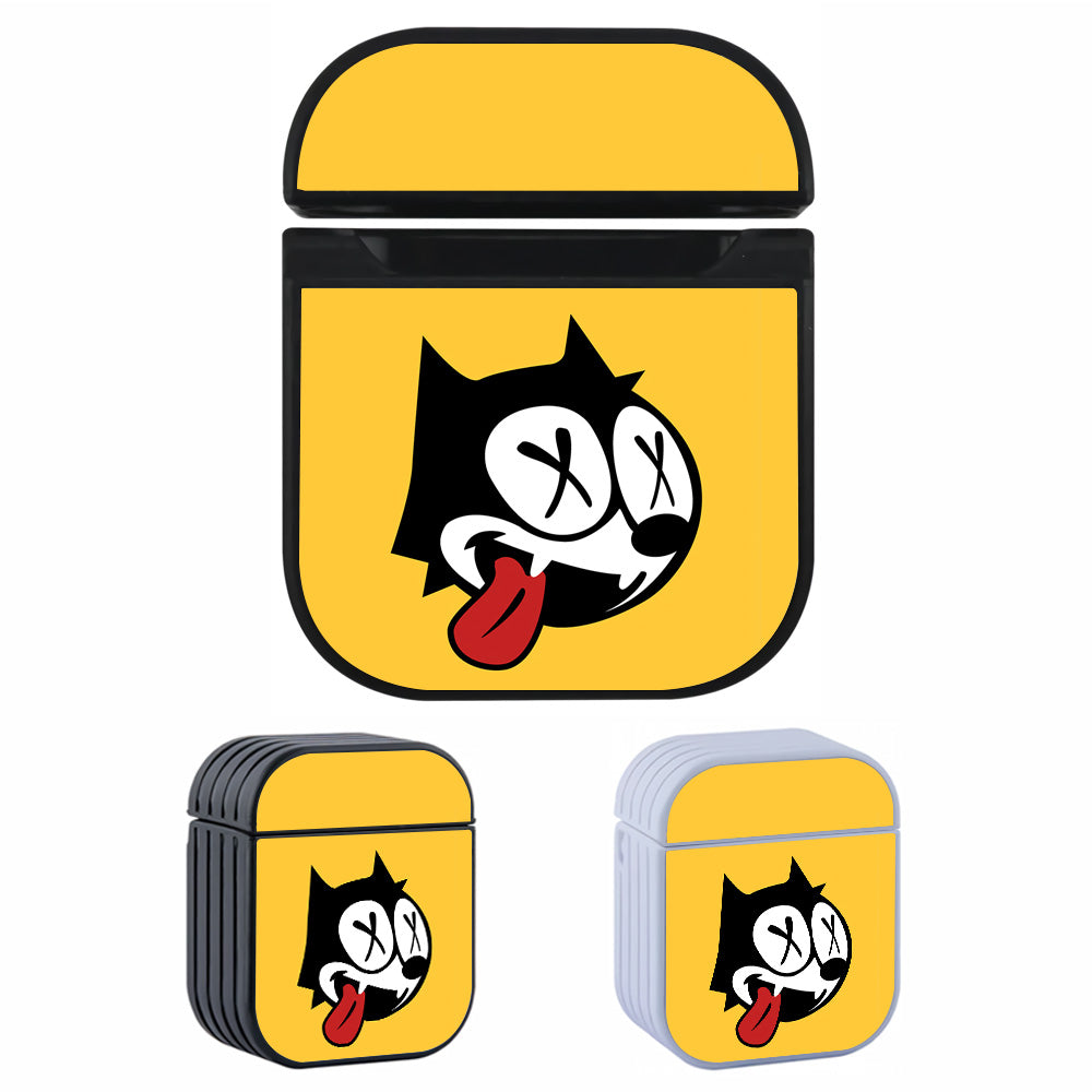 Felix The Cat Cartoon Head Apple AirPods Case-AirPod Case-Altracase