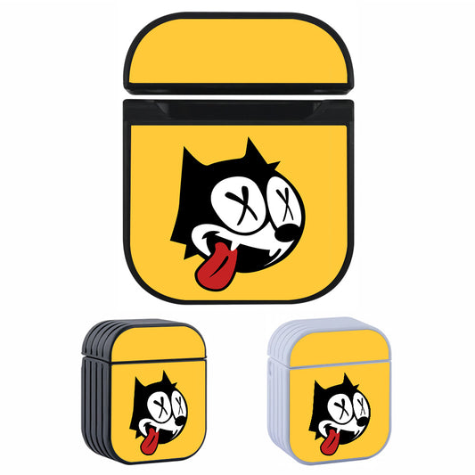 Felix The Cat Cartoon Head Apple AirPods Case-AirPod Case-Altracase