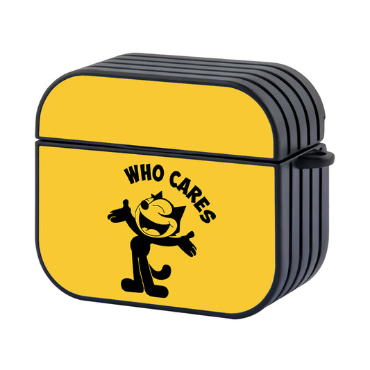 Felix The Cat Who Cares Apple Airpods 3 Case - AirPod Case - Altracase