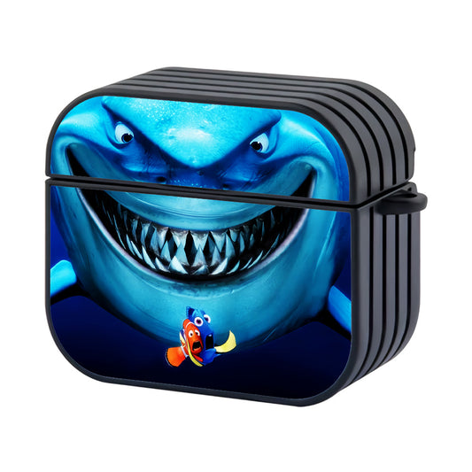 Finding Nemo Great White Shark Hard Plastic Case Cover For Apple AirPods 4 - AirPod Case - Altracase