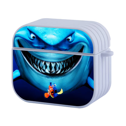 Finding Nemo Great White Shark Hard Plastic Case Cover For Apple Airpods 3