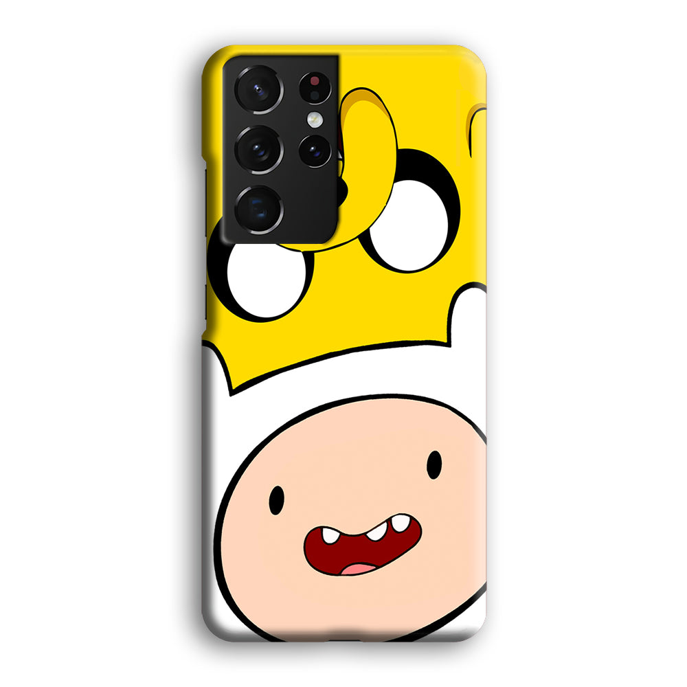 Finn and Jake Adventure Time Samsung Galaxy S21 Ultra Case