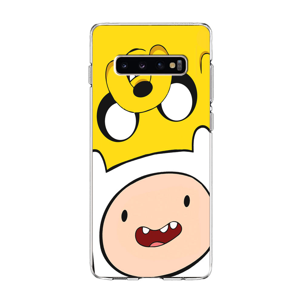 Finn and Jake Adventure Time Samsung Galaxy S10 Plus Case