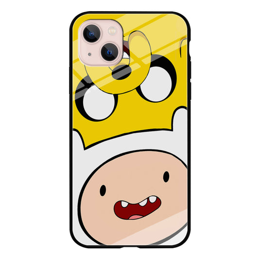 Finn and Jake Adventure Time iPhone 14 Case-Phone Case-Tempered Glass Case-Altracase