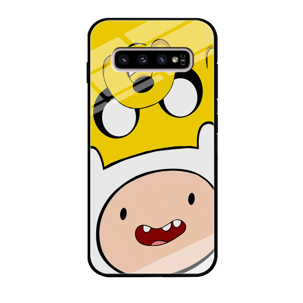 Finn and Jake Adventure Time Samsung Galaxy S10 Plus Case