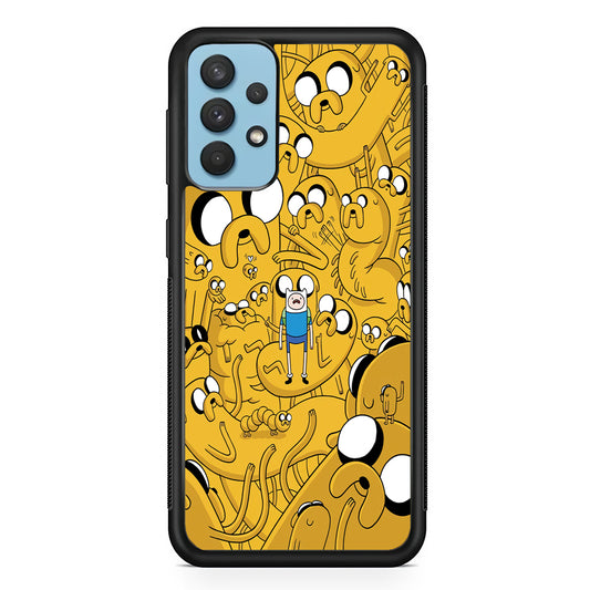 Finn and Jake Doodle Samsung Galaxy A32 Case