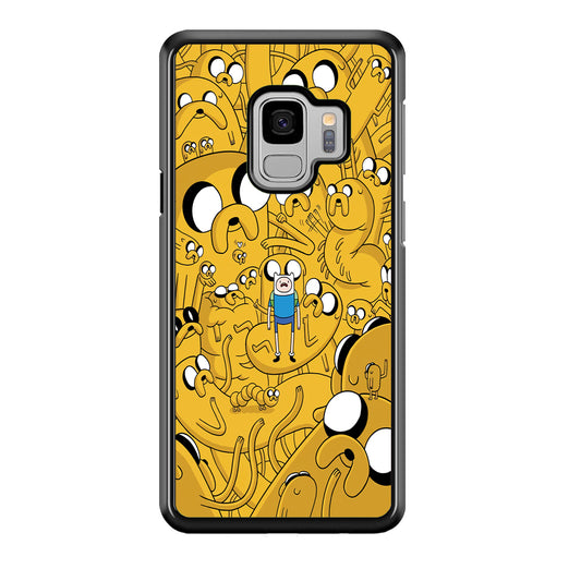 Finn and Jake Doodle Samsung Galaxy S9 Case