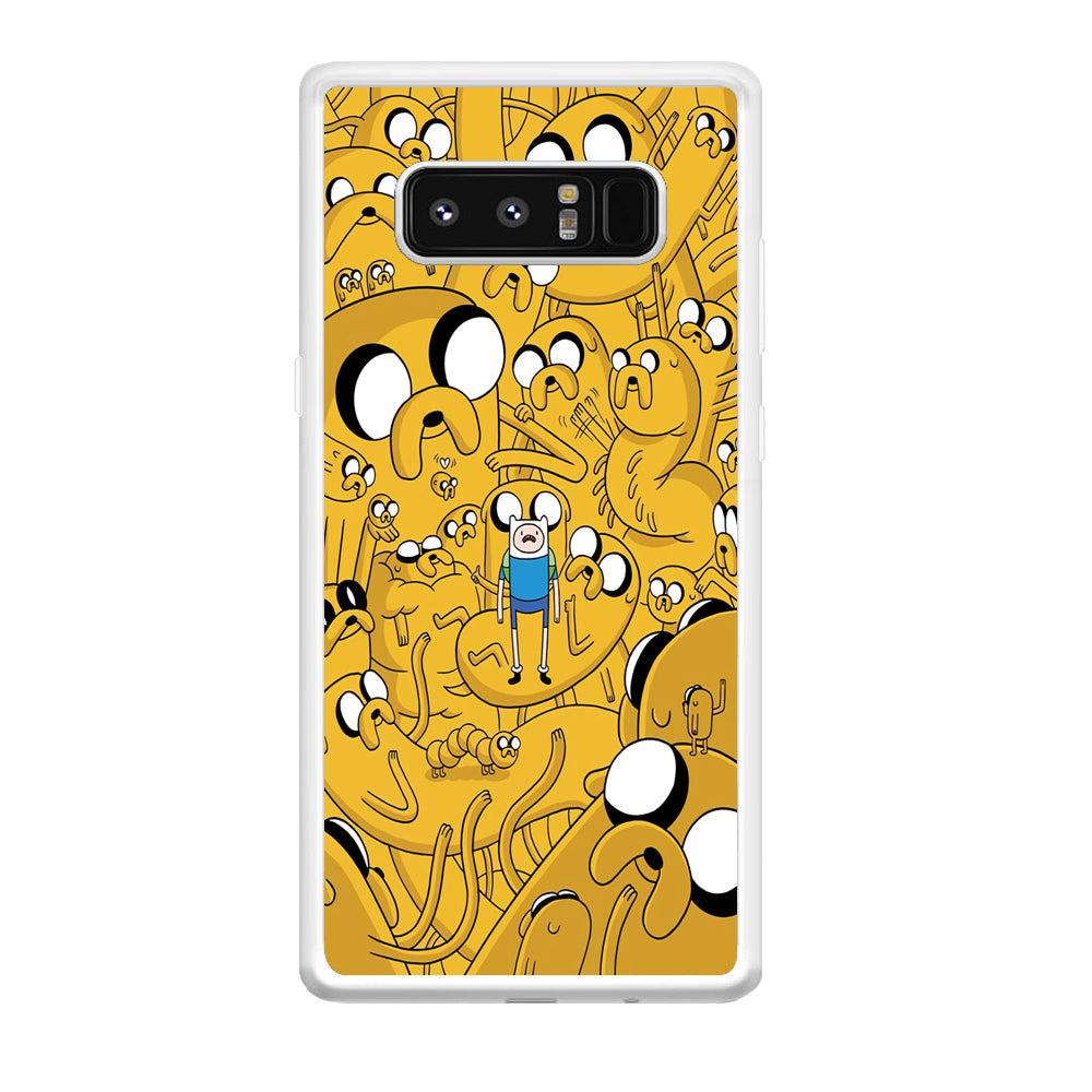 Finn and Jake Doodle Samsung Galaxy Note 8 Case