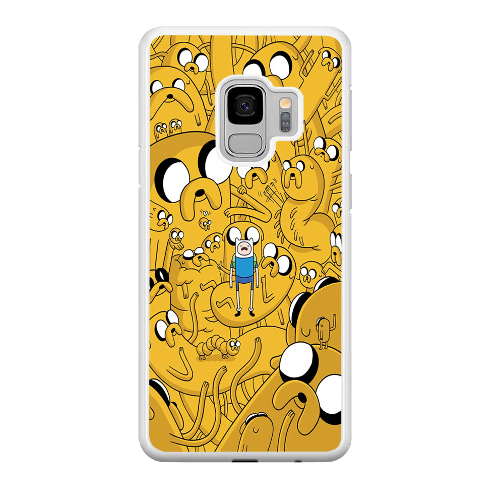 Finn and Jake Doodle Samsung Galaxy S9 Case