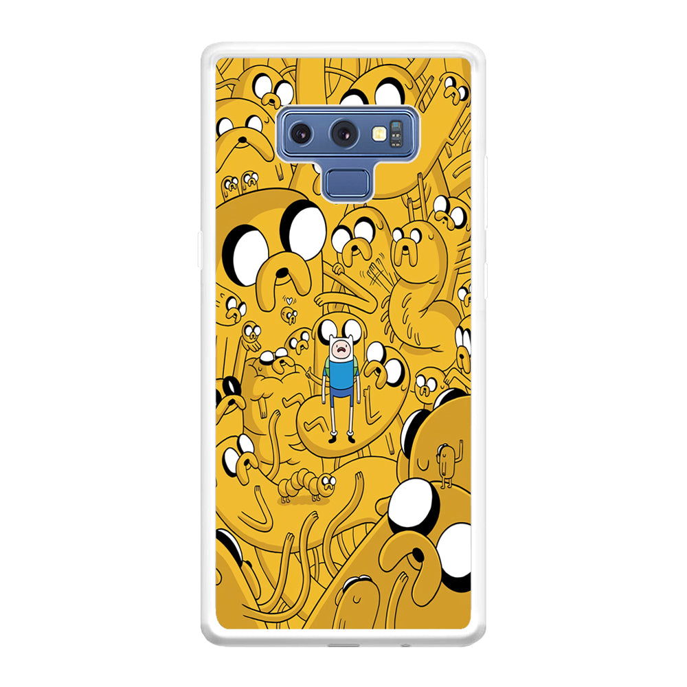 Finn and Jake Doodle Samsung Galaxy Note 9 Case