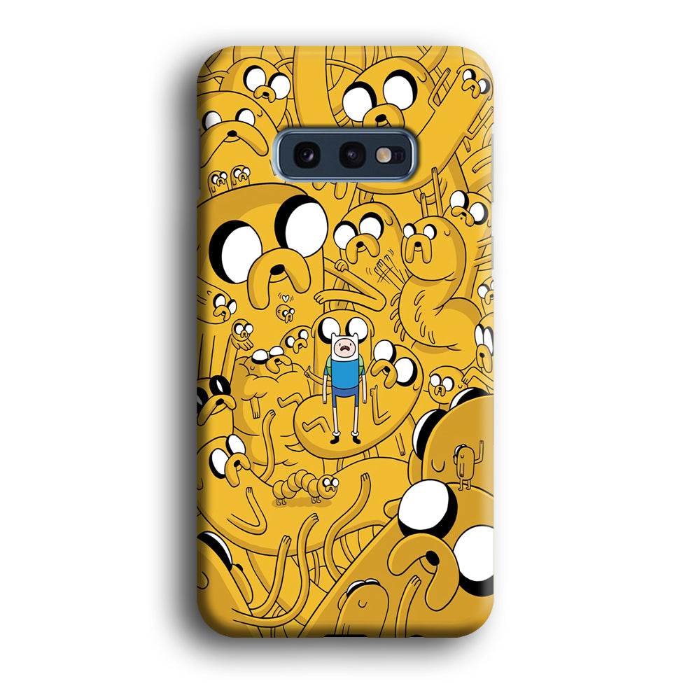 Finn and Jake Doodle Samsung Galaxy S10E Case