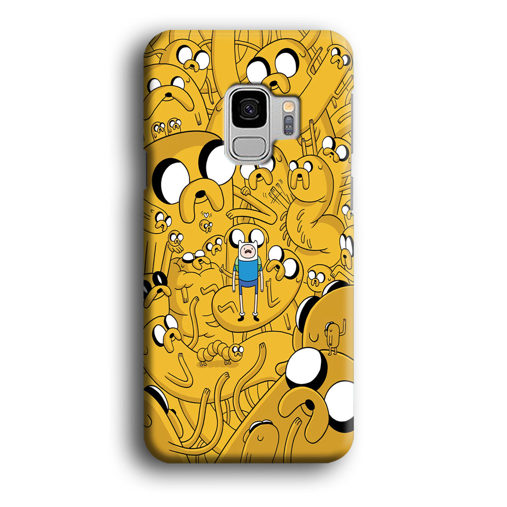 Finn and Jake Doodle Samsung Galaxy S9 Case