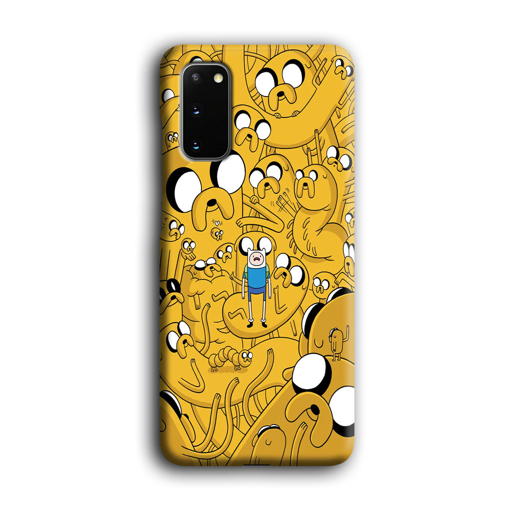 Finn and Jake Doodle Samsung Galaxy S20 Case