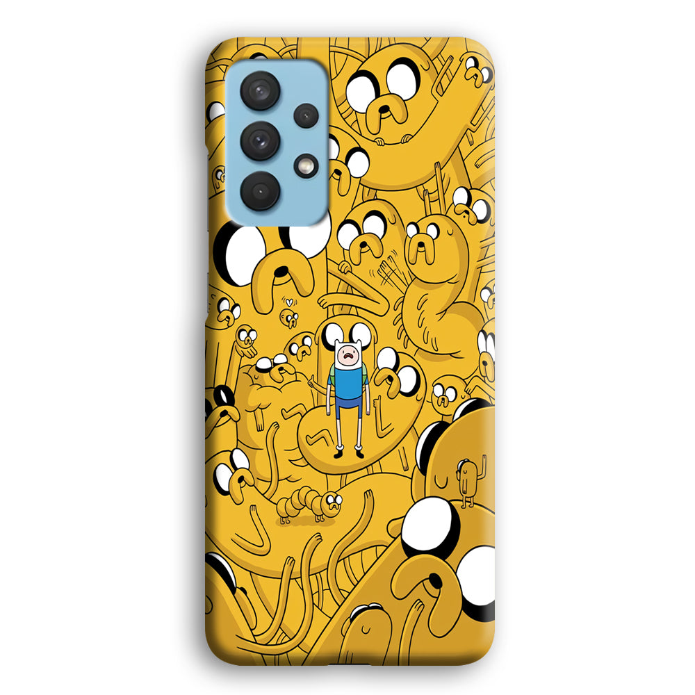 Finn and Jake Doodle Samsung Galaxy A32 Case