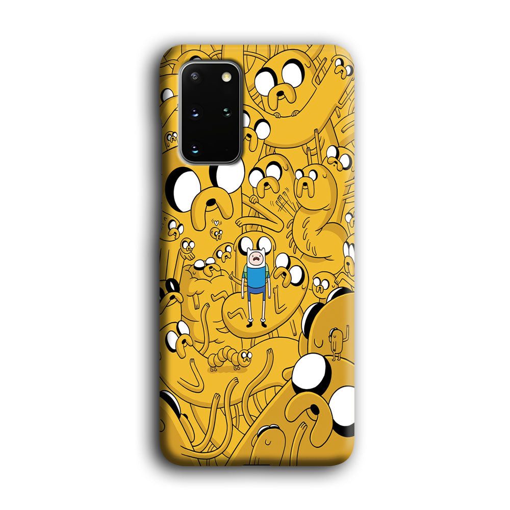 Finn and Jake Doodle Samsung Galaxy S20 Plus Case