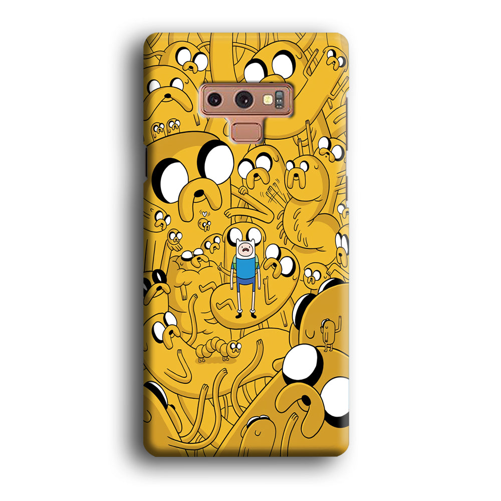 Finn and Jake Doodle Samsung Galaxy Note 9 Case