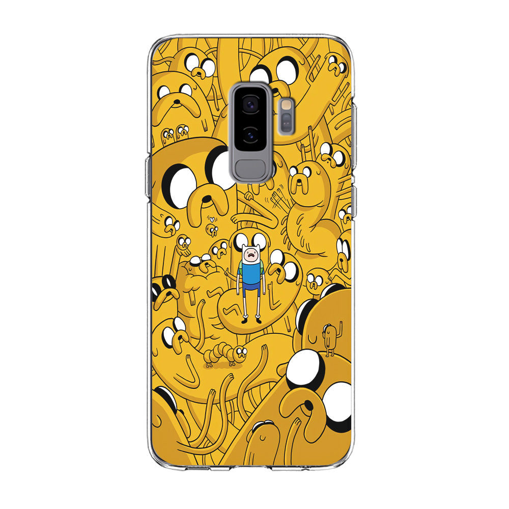 Finn and Jake Doodle Samsung Galaxy S9 Plus Case