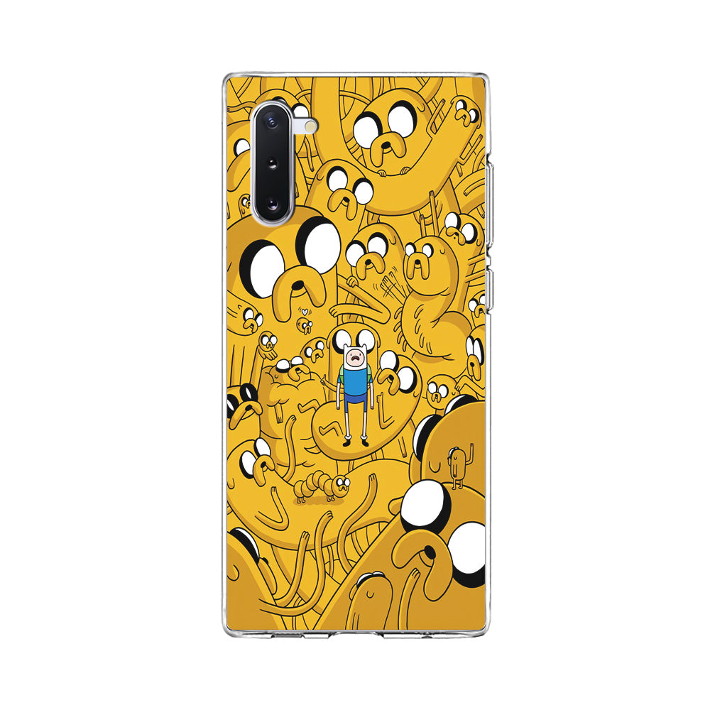 Finn and Jake Doodle Samsung Galaxy Note 10 Case