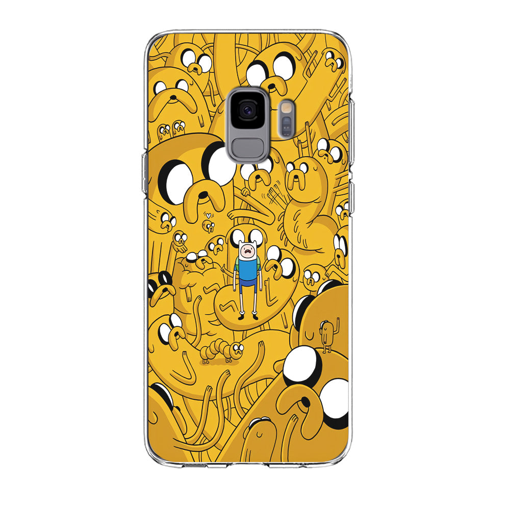 Finn and Jake Doodle Samsung Galaxy S9 Case