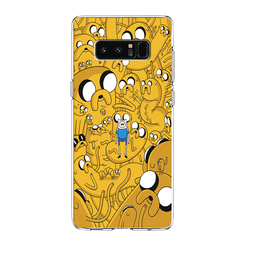 Finn and Jake Doodle Samsung Galaxy Note 8 Case