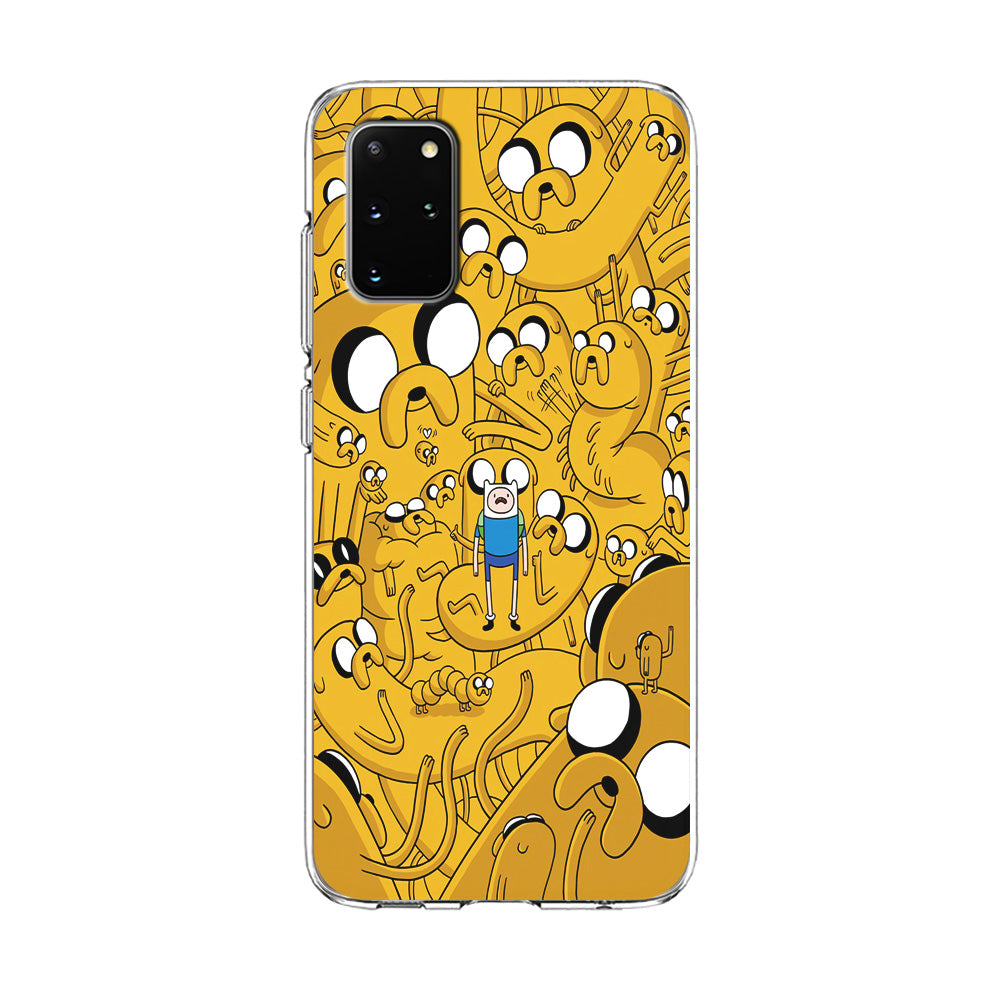 Finn and Jake Doodle Samsung Galaxy S20 Plus Case