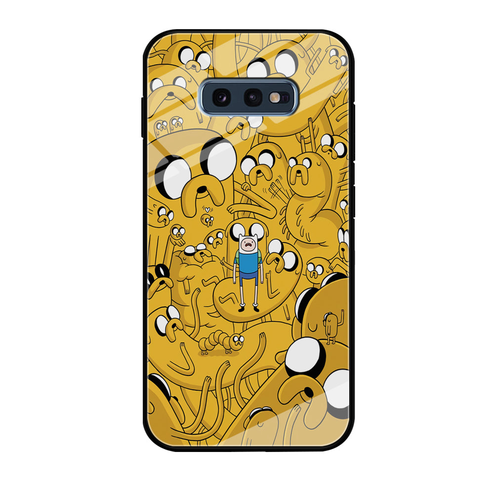 Finn and Jake Doodle Samsung Galaxy S10E Case