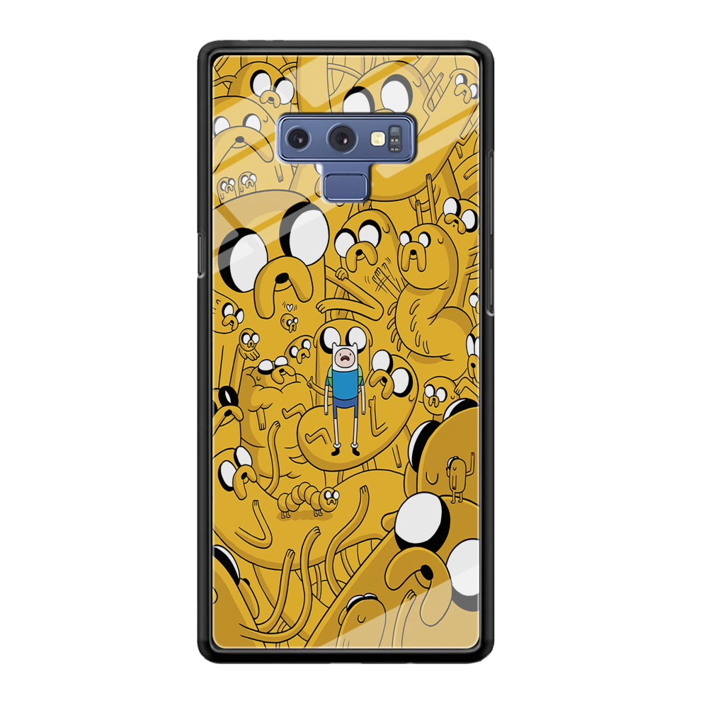 Finn and Jake Doodle Samsung Galaxy Note 9 Case