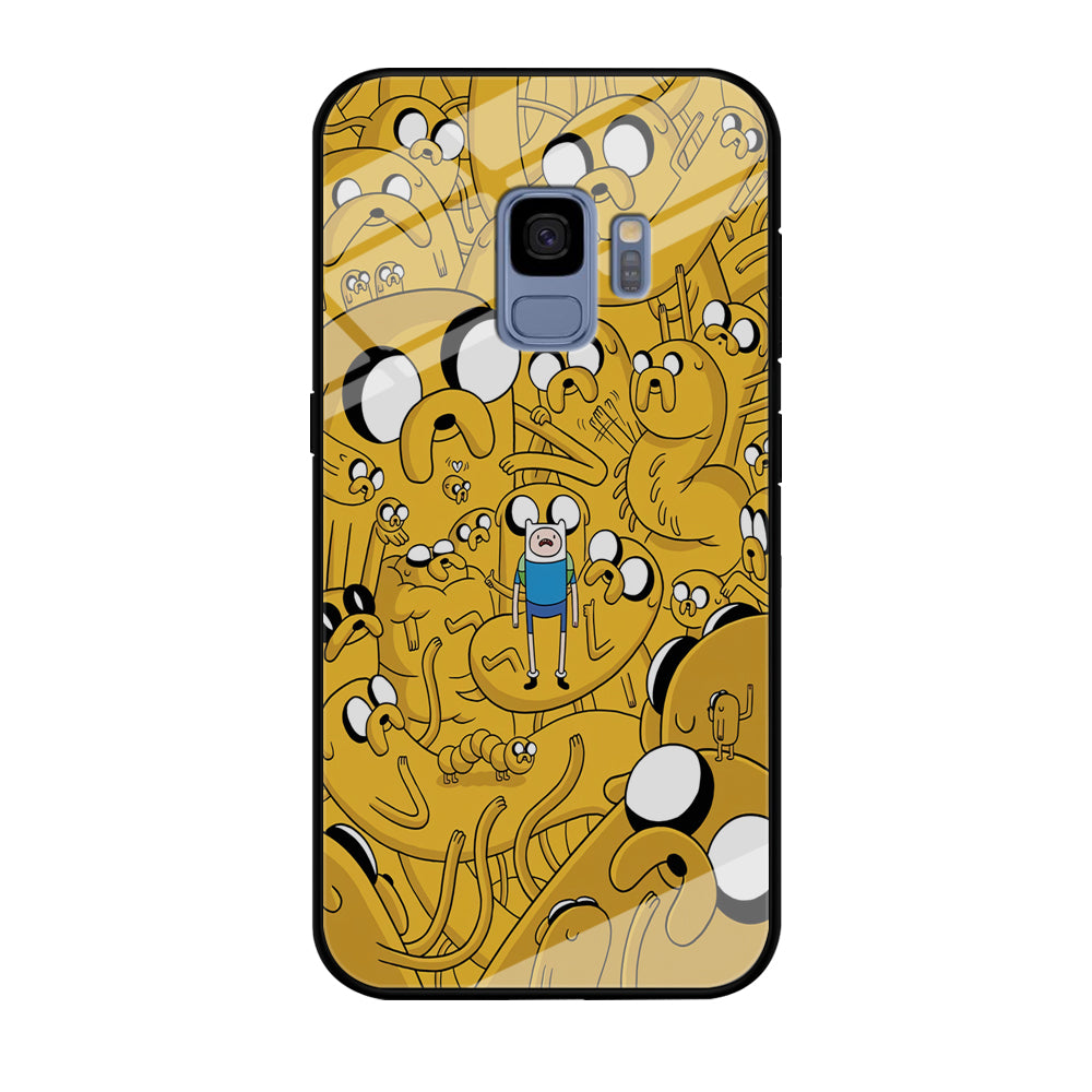 Finn and Jake Doodle Samsung Galaxy S9 Case