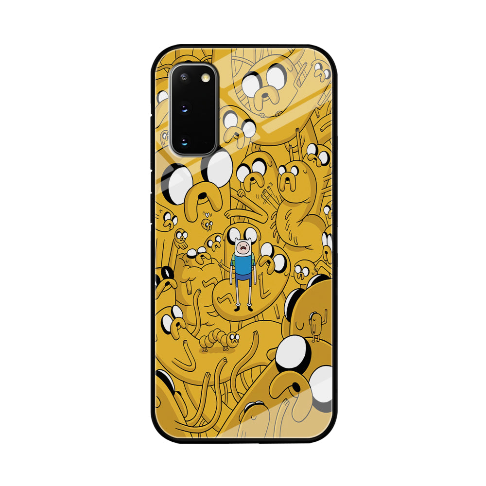 Finn and Jake Doodle Samsung Galaxy S20 Case