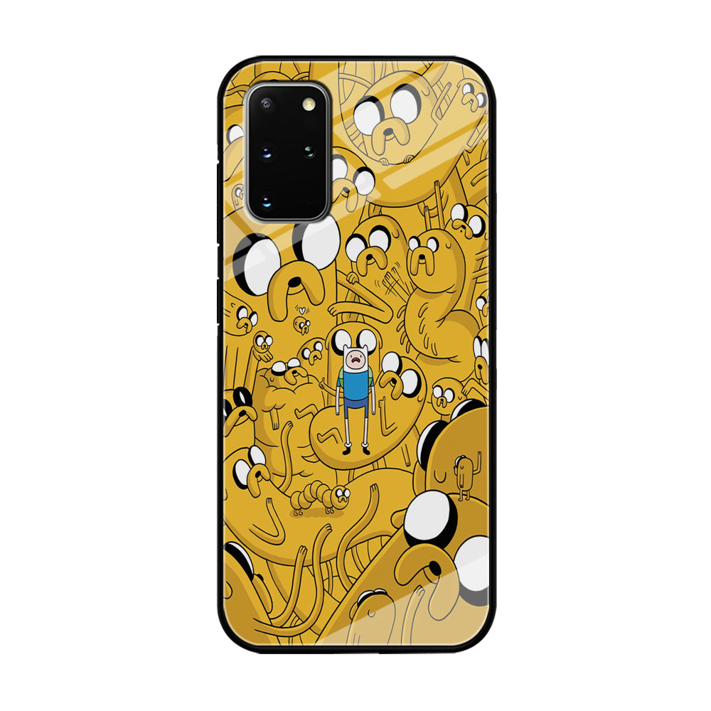 Finn and Jake Doodle Samsung Galaxy S20 Plus Case