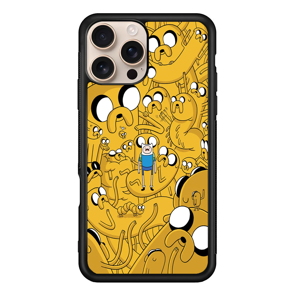 Finn and Jake Doodle iPhone 16 Pro Max Case - Altracase