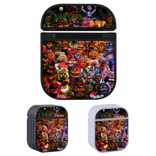 Five Nights At Freddy's All Character Hard Plastic Case Cover For Apple Airpods
