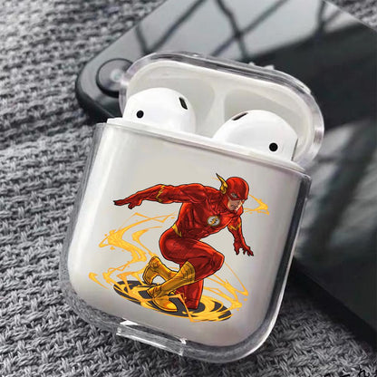 Flash Comic Hard Plastic Protective Clear Case Cover For Apple Airpods-AirPod Case-Altracase