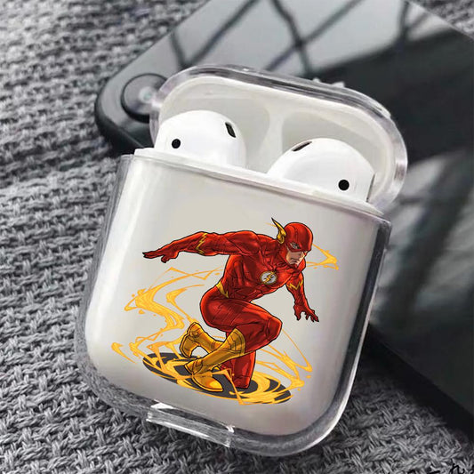 Flash Comic Hard Plastic Protective Clear Case Cover For Apple Airpods-AirPod Case-Altracase