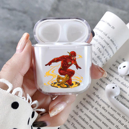 Flash Comic Hard Plastic Protective Clear Case Cover For Apple Airpods-AirPod Case-Altracase