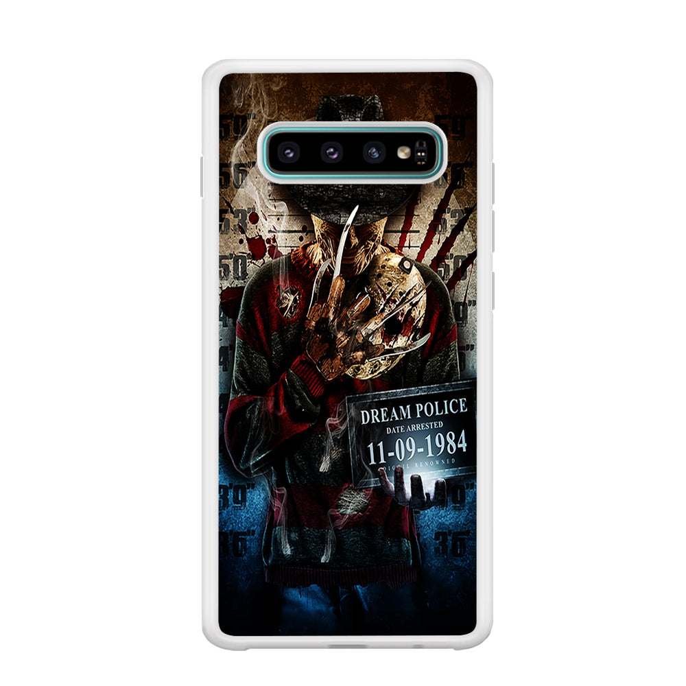 Freddy Krueger Art Poster Samsung Galaxy S10 Case