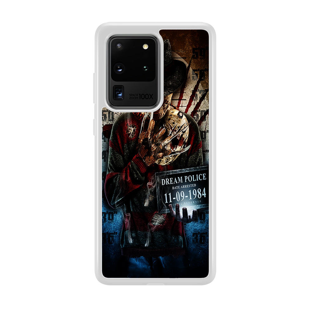 Freddy Krueger Art Poster Samsung Galaxy S20 Ultra Case