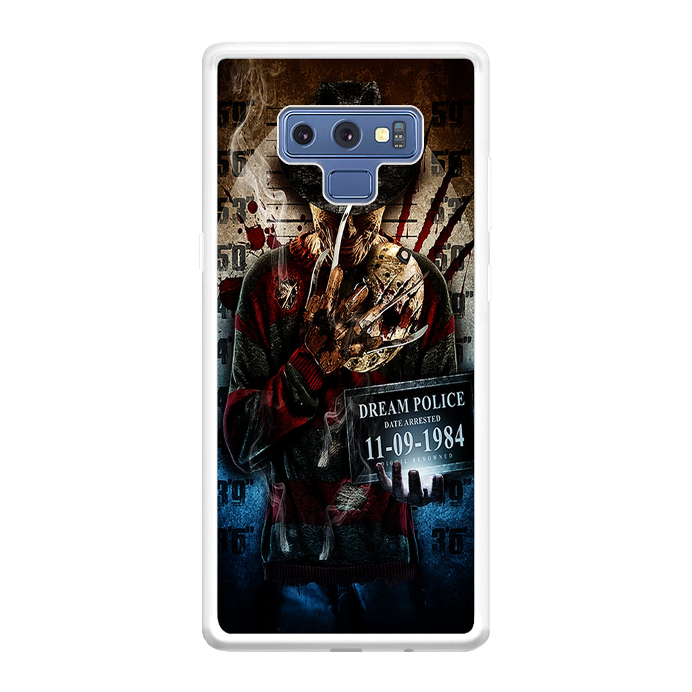 Freddy Krueger Art Poster Samsung Galaxy Note 9 Case