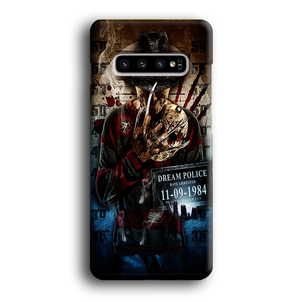 Freddy Krueger Art Poster Samsung Galaxy S10 Case