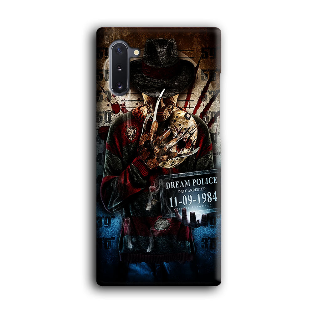 Freddy Krueger Art Poster Samsung Galaxy Note 10 Case